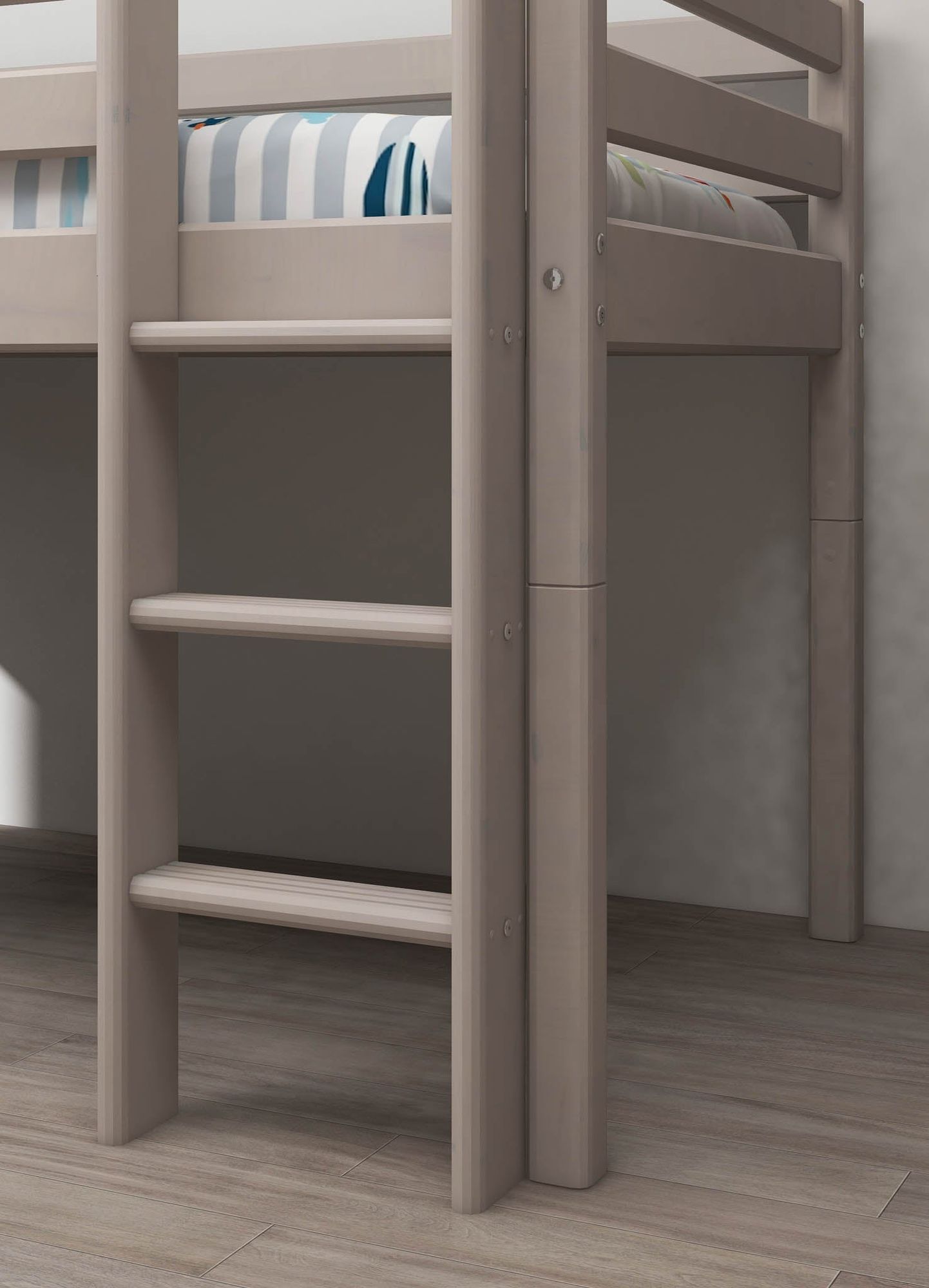 [product_category]-FLEXA Mid-high bed w. straight ladder-FLEXA-5706459123172-90-10110-3-01-FLE-4