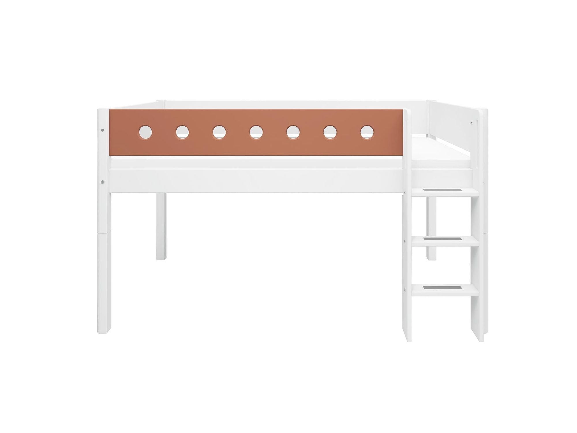 [product_category]-FLEXA Mid-high bed w. straight ladder-FLEXA-5706459150178-80-17309-518-FLE-6