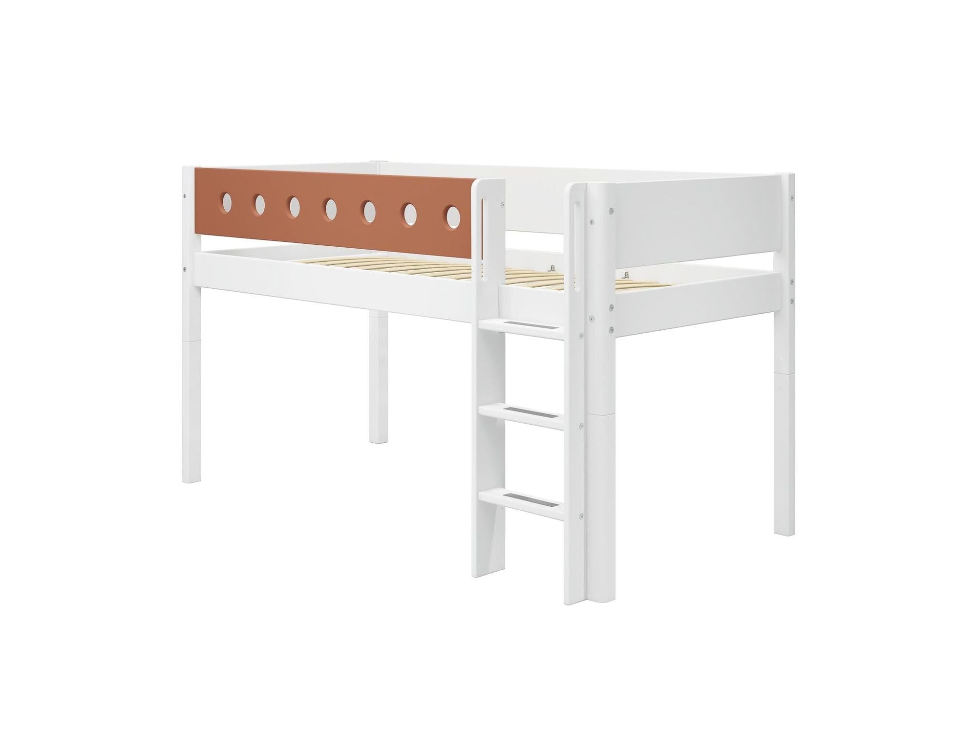 [product_category]-FLEXA Mid-high bed w. straight ladder-FLEXA-5706459150178-80-17309-518-FLE-7