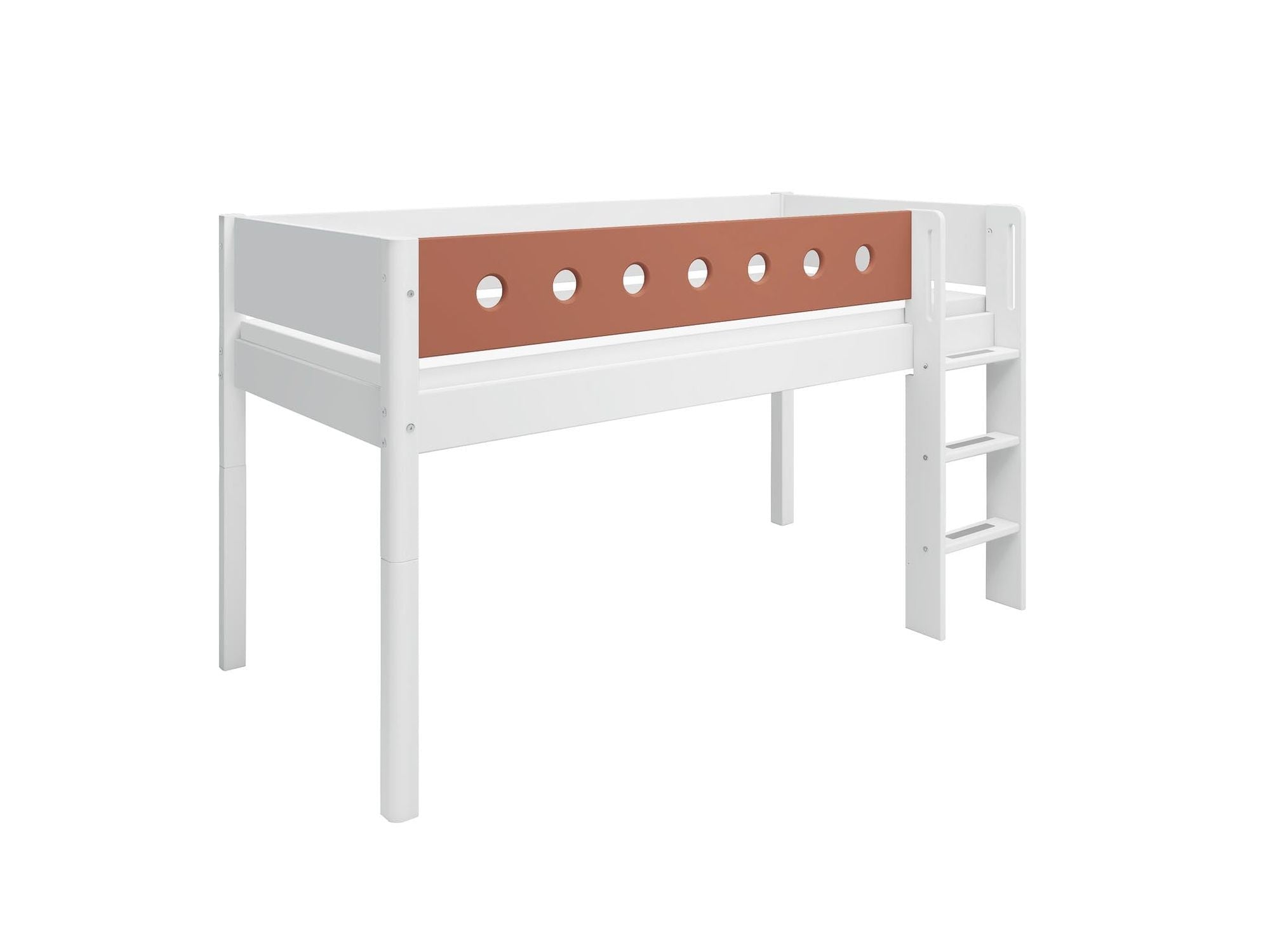 [product_category]-FLEXA Mid-high bed w. straight ladder-FLEXA-5706459150178-80-17309-518-FLE-8
