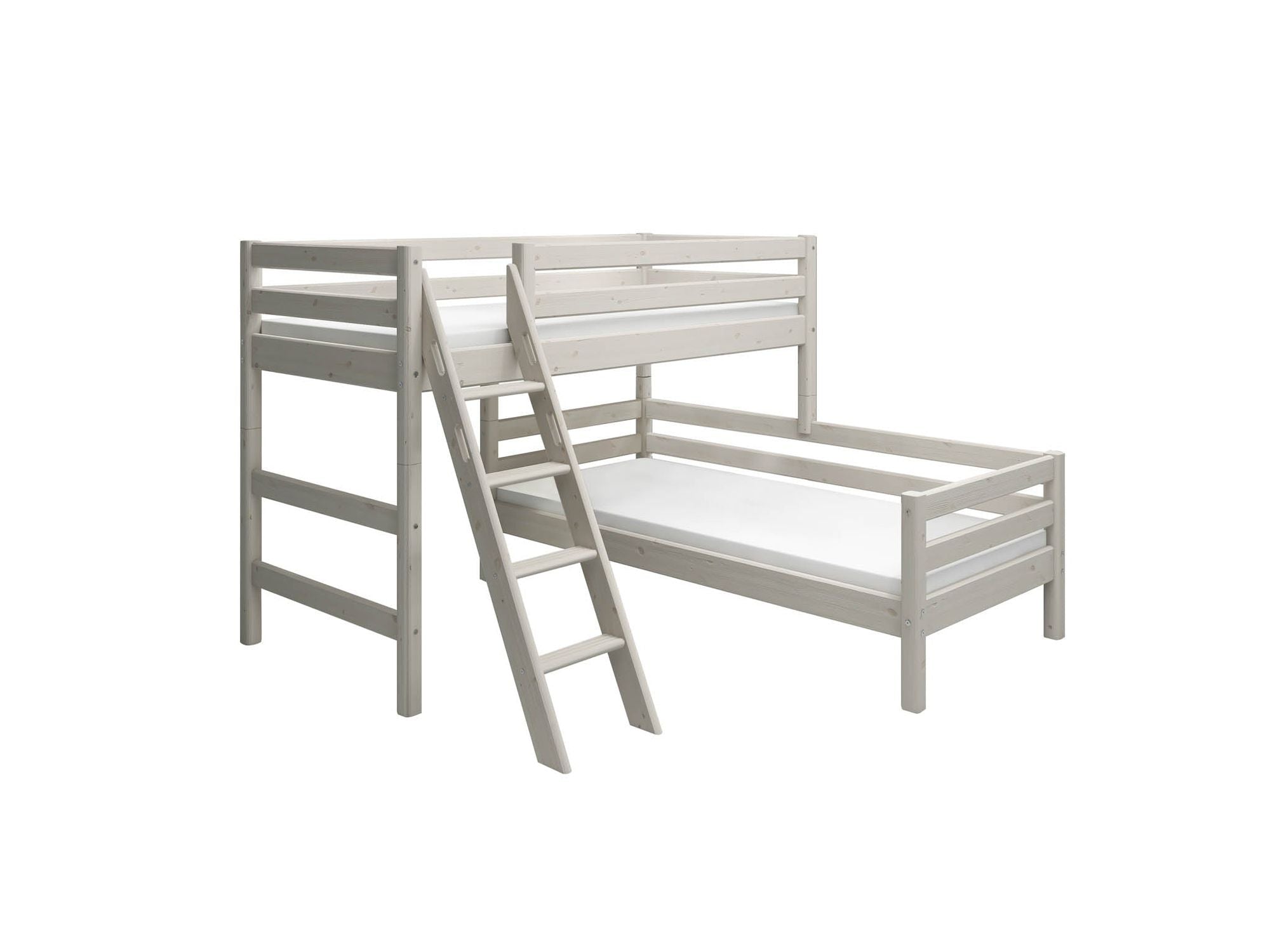 [product_category]-FLEXA Semi-high bed w. slanting ladder-FLEXA-5706459068930-90-10314-2-01-FLE-12
