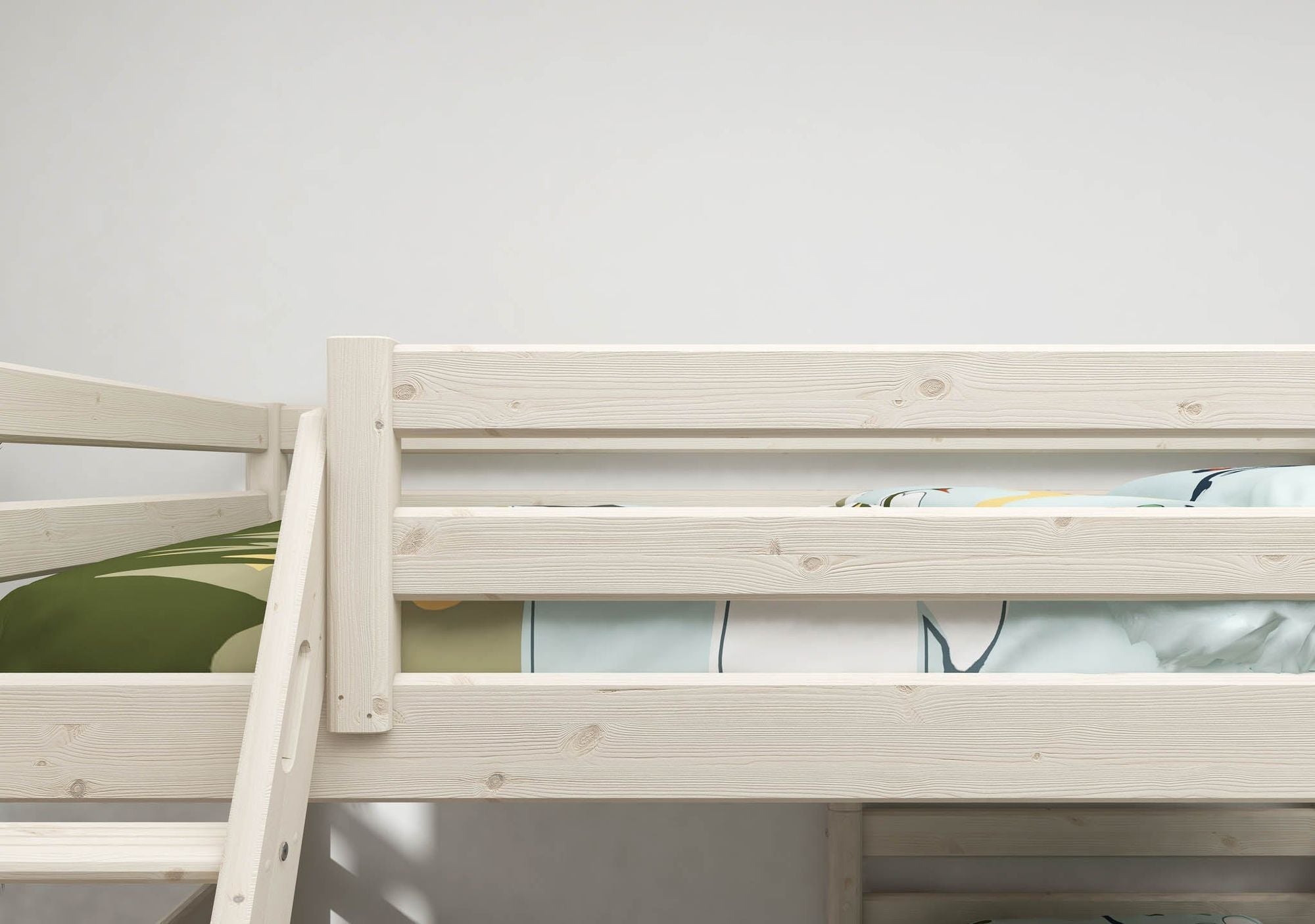 [product_category]-FLEXA Semi-high bed w. slanting ladder-FLEXA-5706459068930-90-10314-2-01-FLE-6