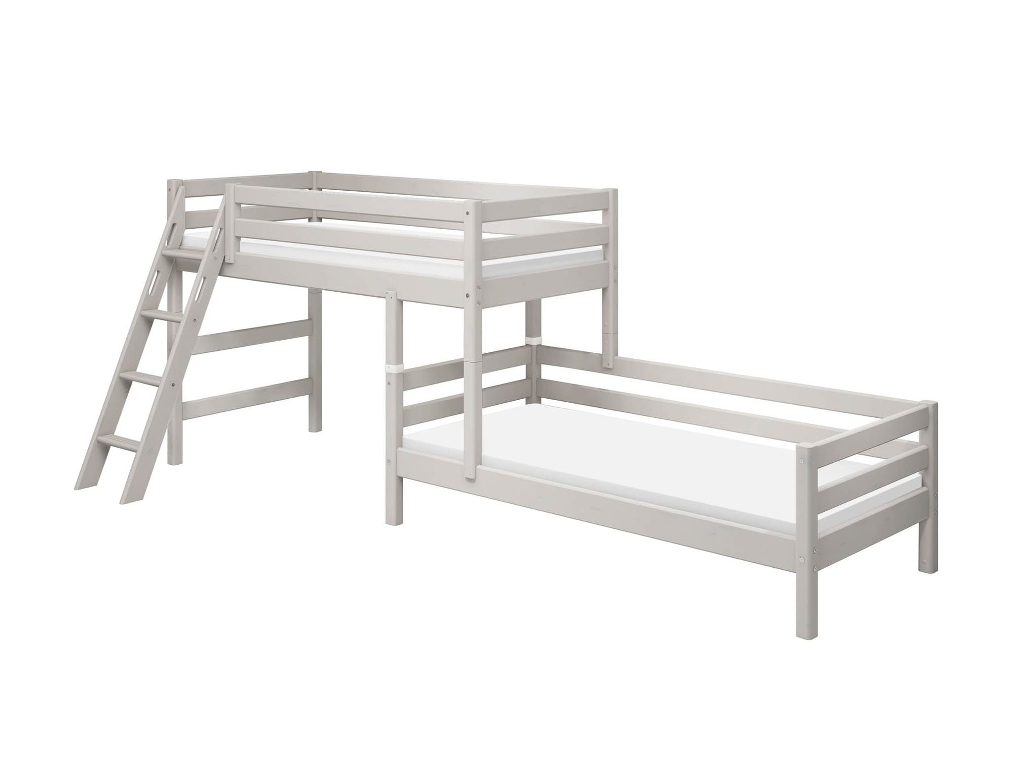 [product_category]-FLEXA Semi-high bed w. slanting ladder-FLEXA-5706459127866-90-10314-3-01-FLE-11