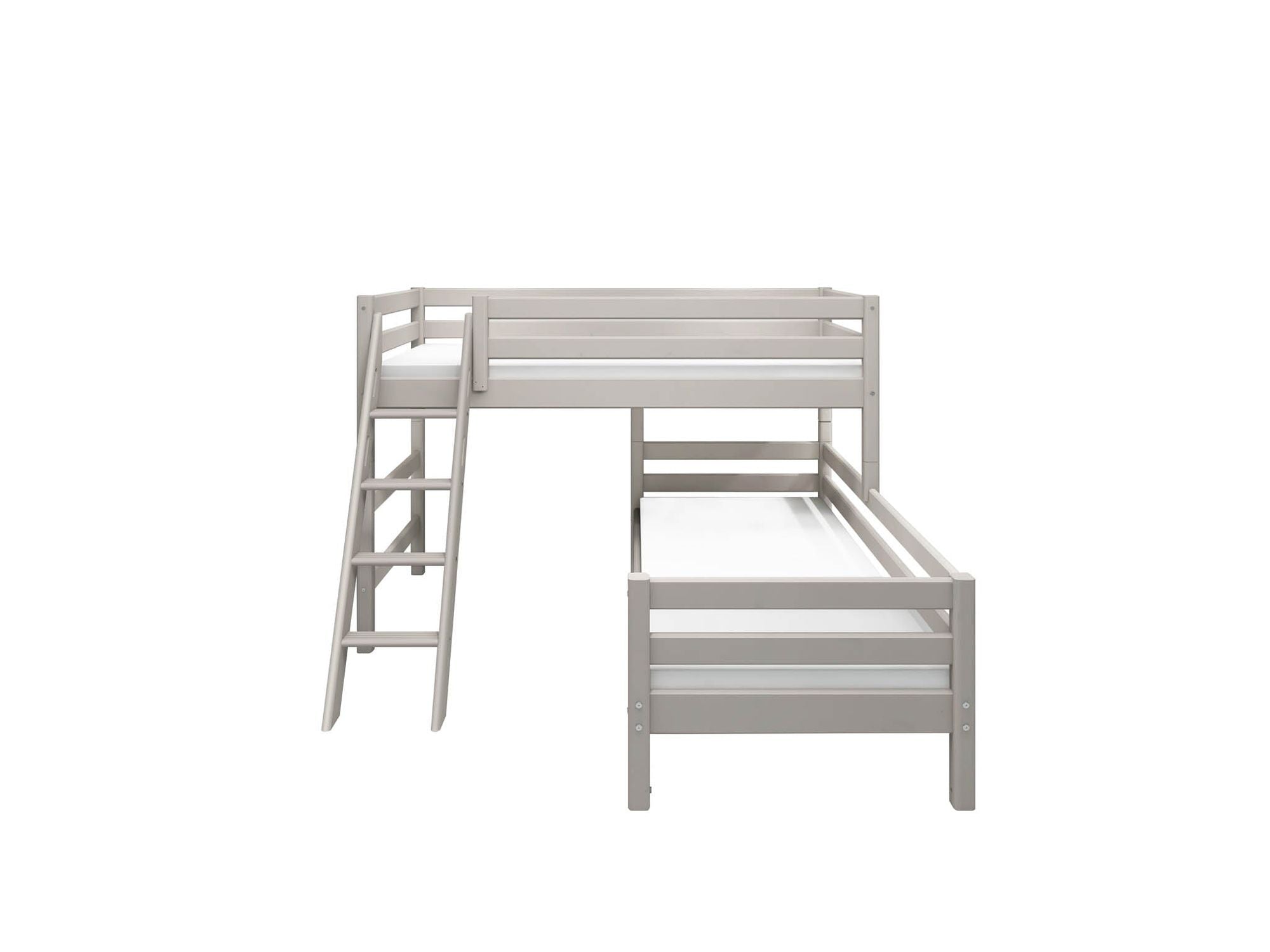 [product_category]-FLEXA Semi-high bed w. slanting ladder-FLEXA-5706459127866-90-10314-3-01-FLE-6