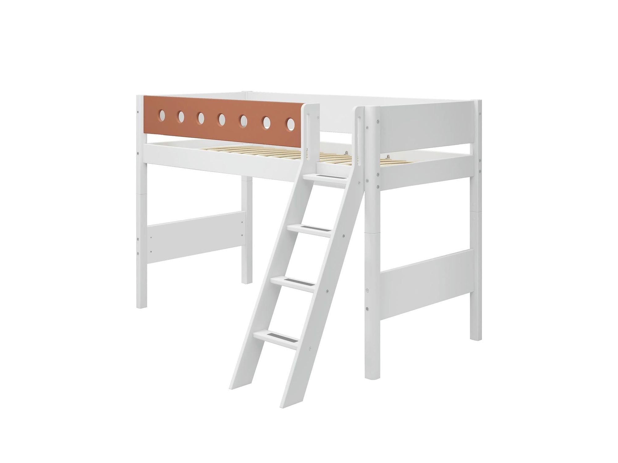 [product_category]-FLEXA Semi-high bed w. slanting ladder-FLEXA-5706459150451-80-17328-518-FLE-6