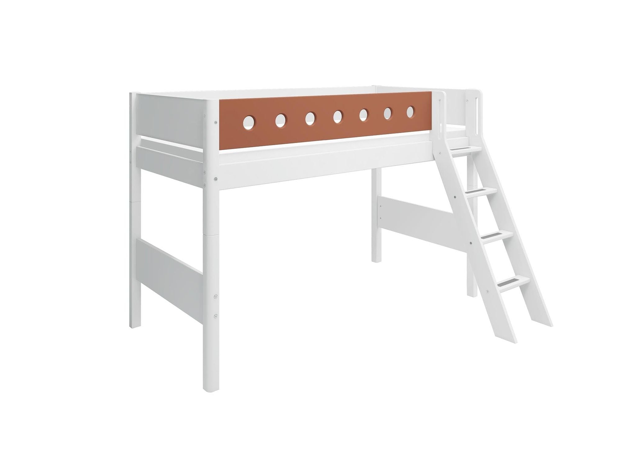 [product_category]-FLEXA Semi-high bed w. slanting ladder-FLEXA-5706459150451-80-17328-518-FLE-7