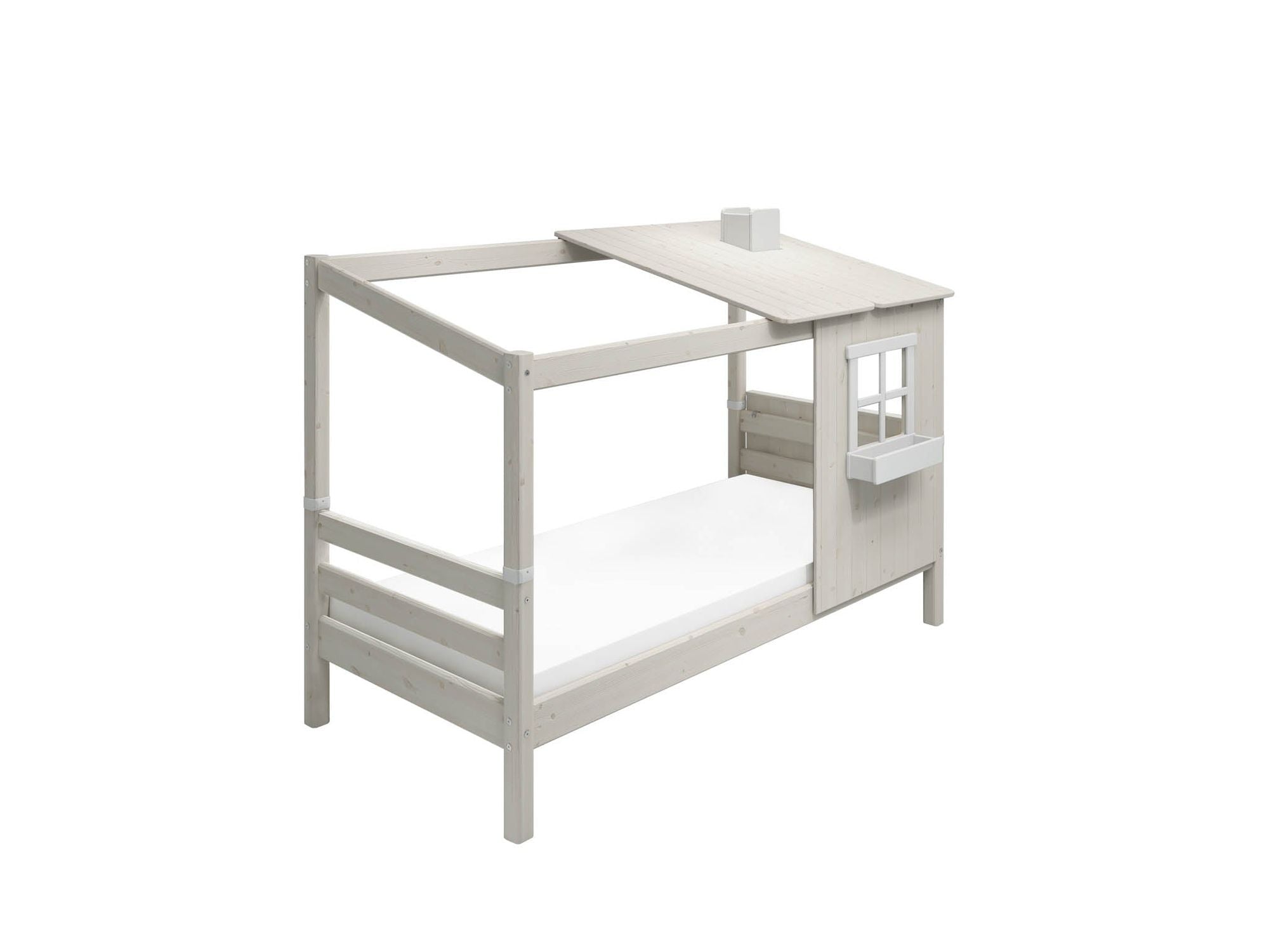 [product_category]-FLEXA Single bed w. 1/2 Classic House-FLEXA-5706459090658-90-10772-90-01-FLE-10