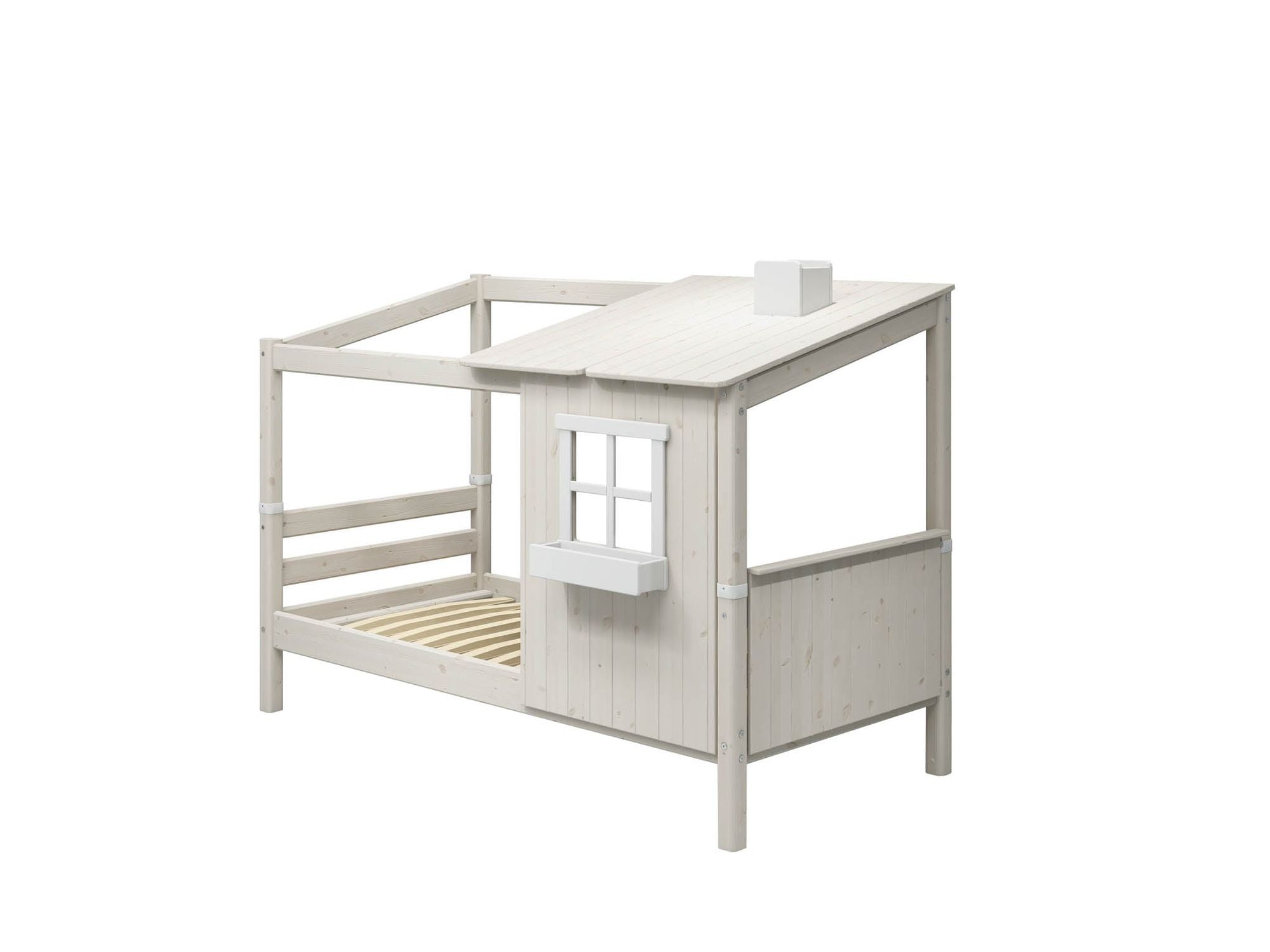 [product_category]-FLEXA Single bed w. 1/2 Classic House-FLEXA-5706459090658-90-10772-90-01-FLE-9