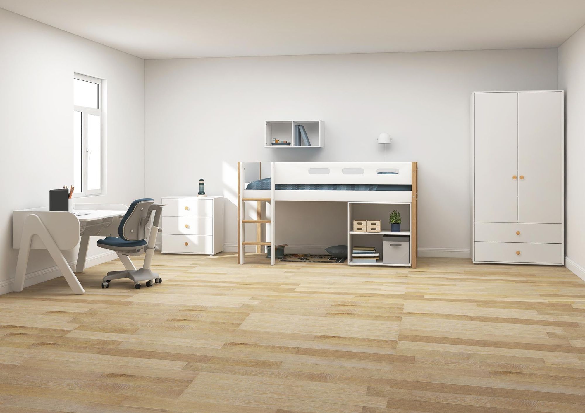[product_category]-FLEXA Wardrobe, 2 doors + 2 drawers-FLEXA-5706459153186-81-39501-95-FLE-3
