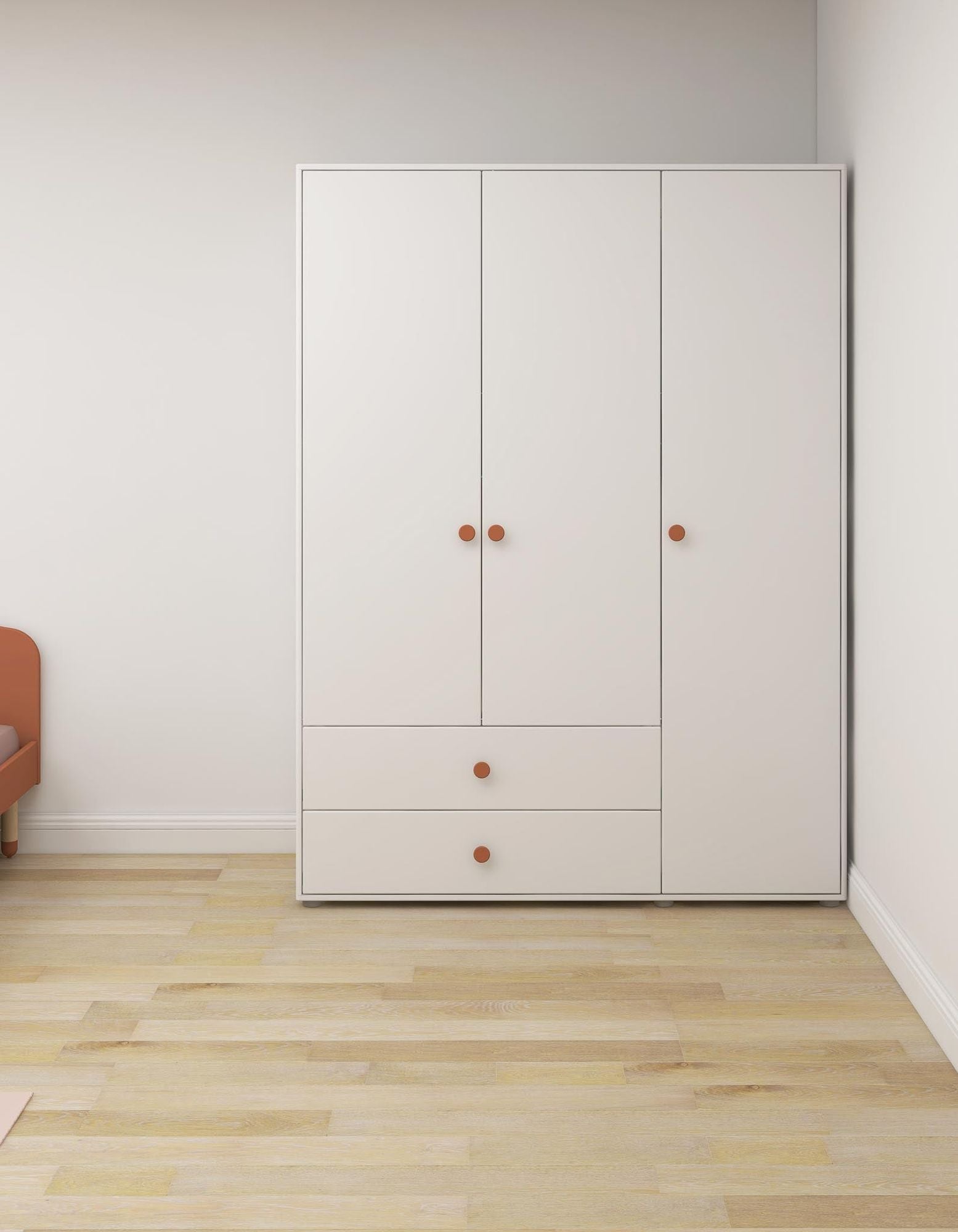 [product_category]-FLEXA Wardrobe, 3 doors + 2 drawers-FLEXA-5706459153223-81-39504-518-FLE-2