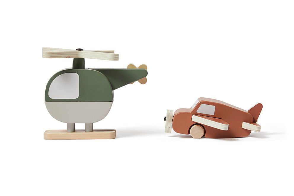 [product_category]-FLEXA Wooden Helicopter and Plane-FLEXA-5706459166551-88-19110-150-FLE-5