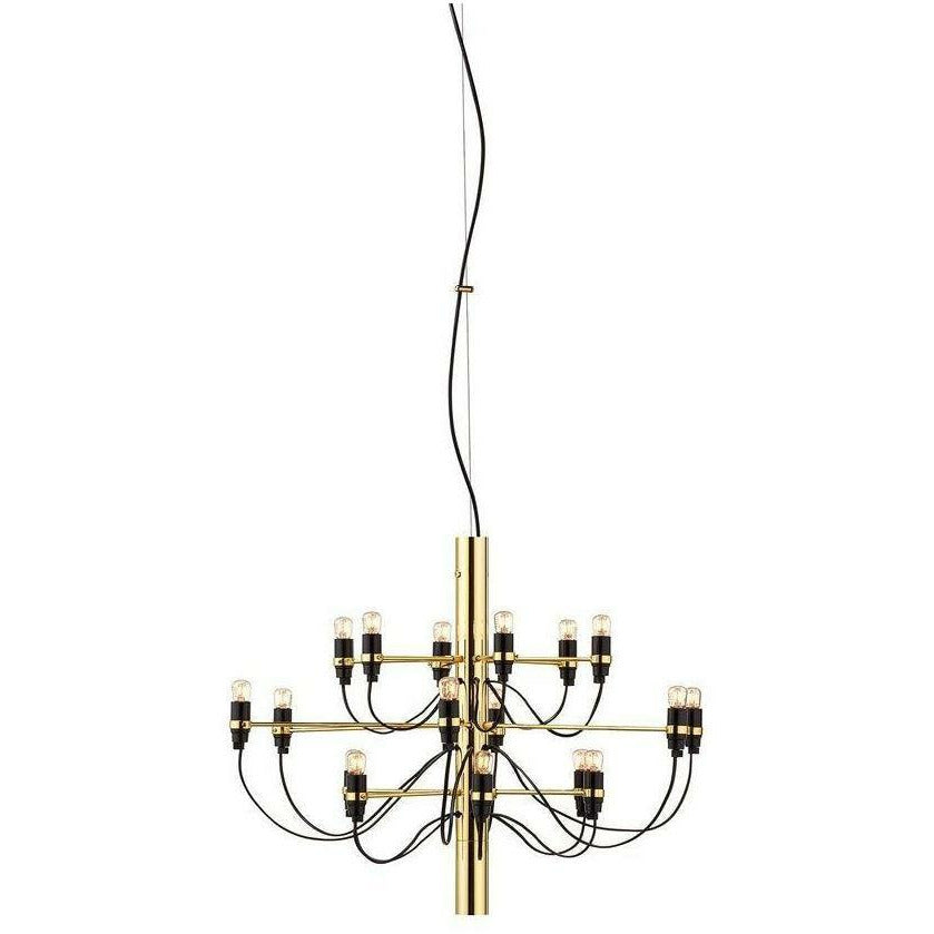 [product_category]-Flos 2097/18 Clear Chandelier, Brass-Flos-8059607000410-A1352059-FLO-1