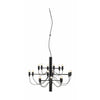 FLOS 2097/18 Matný lustr Black Matt