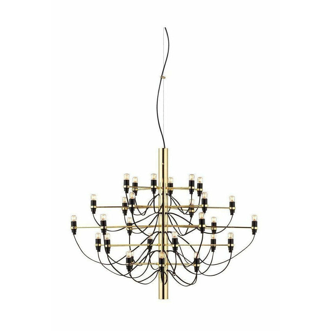 [product_category]-Flos 2097/30 Clear Chandelier, Brass-Flos-8059607000441-A1402059-FLO-1