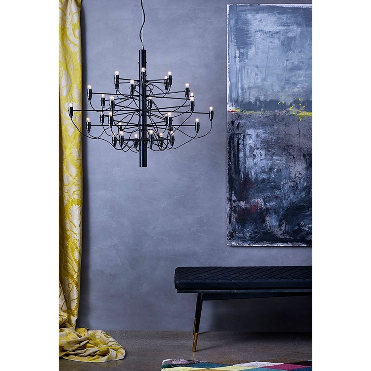 [product_category]-Flos 2097/30 Clear Chandelier, Brass-Flos-8059607000441-A1402059-FLO-3