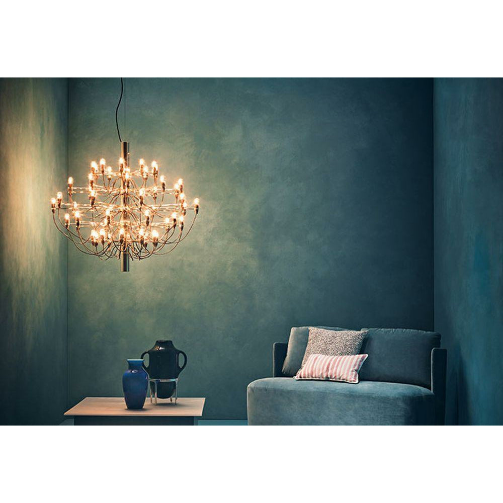 [product_category]-Flos 2097/50 Clear Chandelier, Black Matt-Flos-8059607000489-A1502031-FLO-4