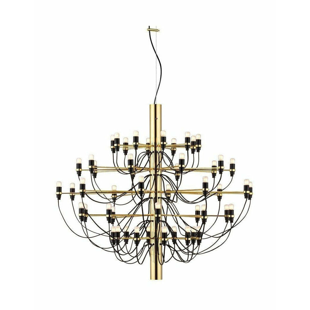 [product_category]-Flos 2097/50 Clear Chandelier, Brass-Flos-8059607000502-A1502059-FLO-1