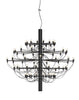 FLOS 2097/75 CHANDIER CLEAR BULBS Matte Black