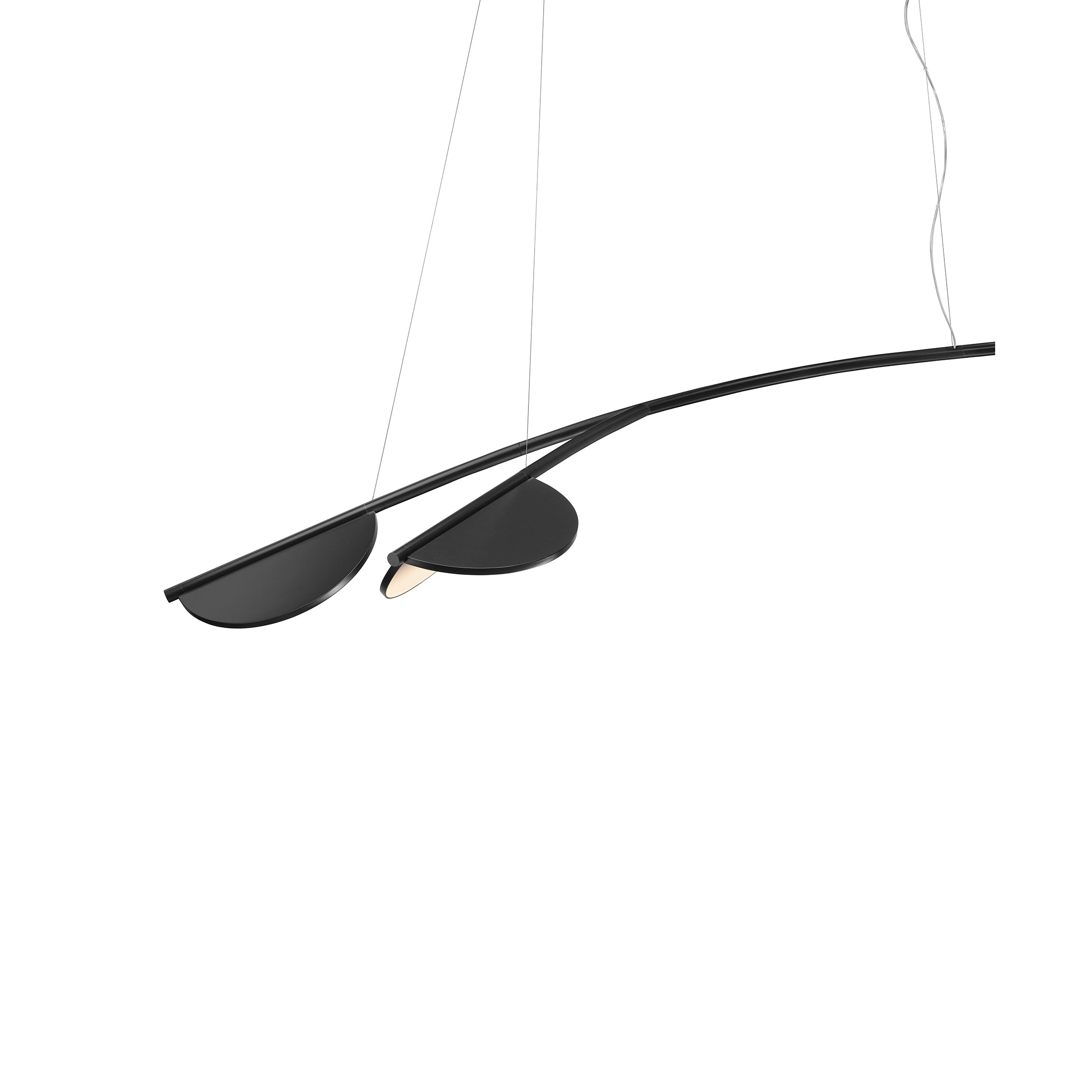 [product_category]-Flos Almendra Organic Suspension Long 2, Anthracite-Flos-8059607048573-F0438033-FLO-1