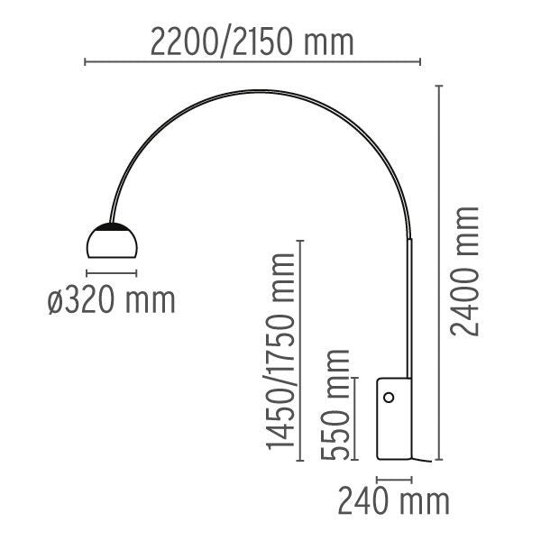 [product_category]-Flos Arco Led Floor Lamp-Flos-8059607000991-F0303000-FLO-9