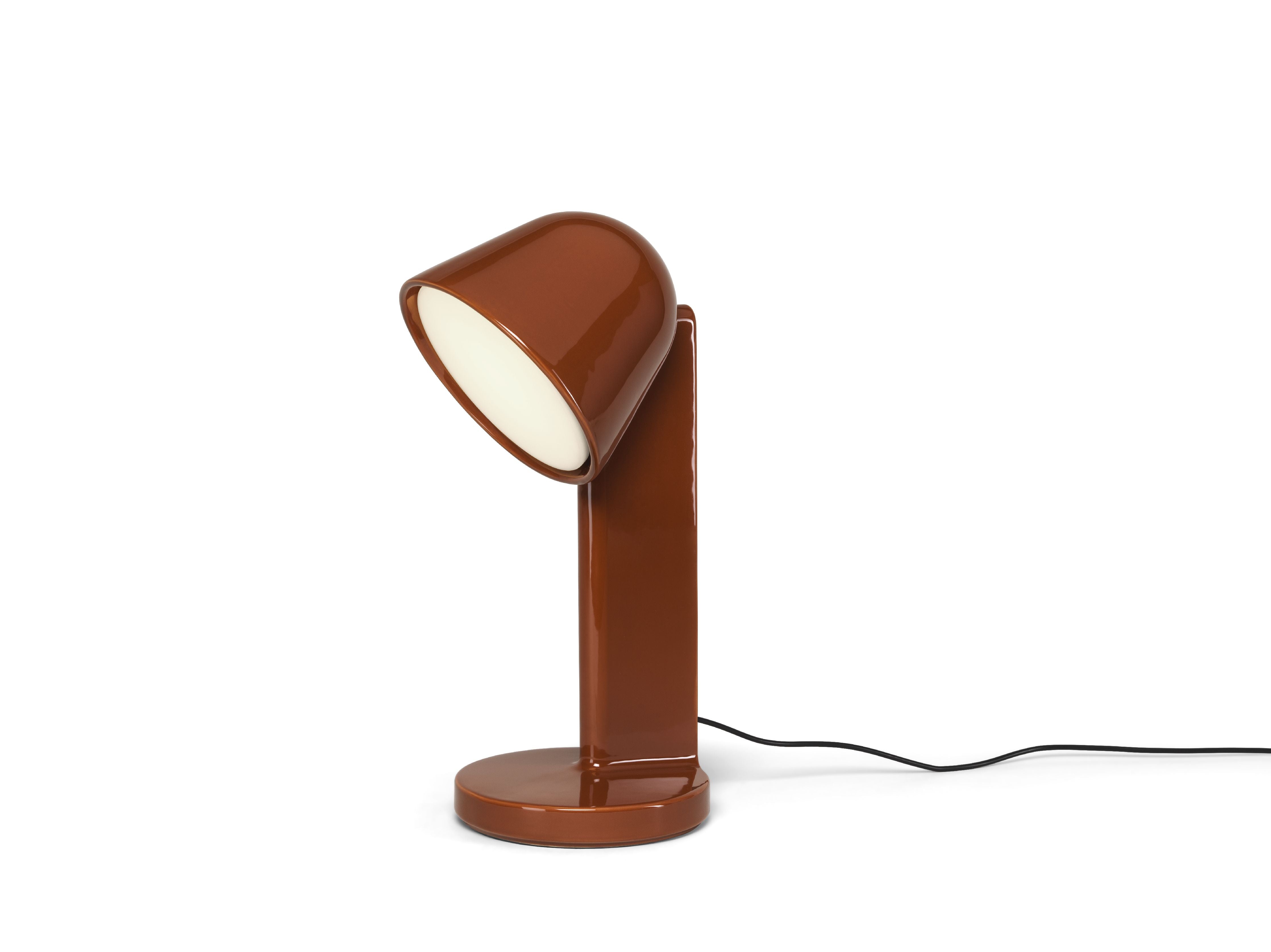 [product_category]-Flos Céramique Table Lamp Down, Rust Red-Flos-8059607061879-F1634035-FLO-5