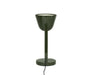 céramique stolní lampa mech zelená