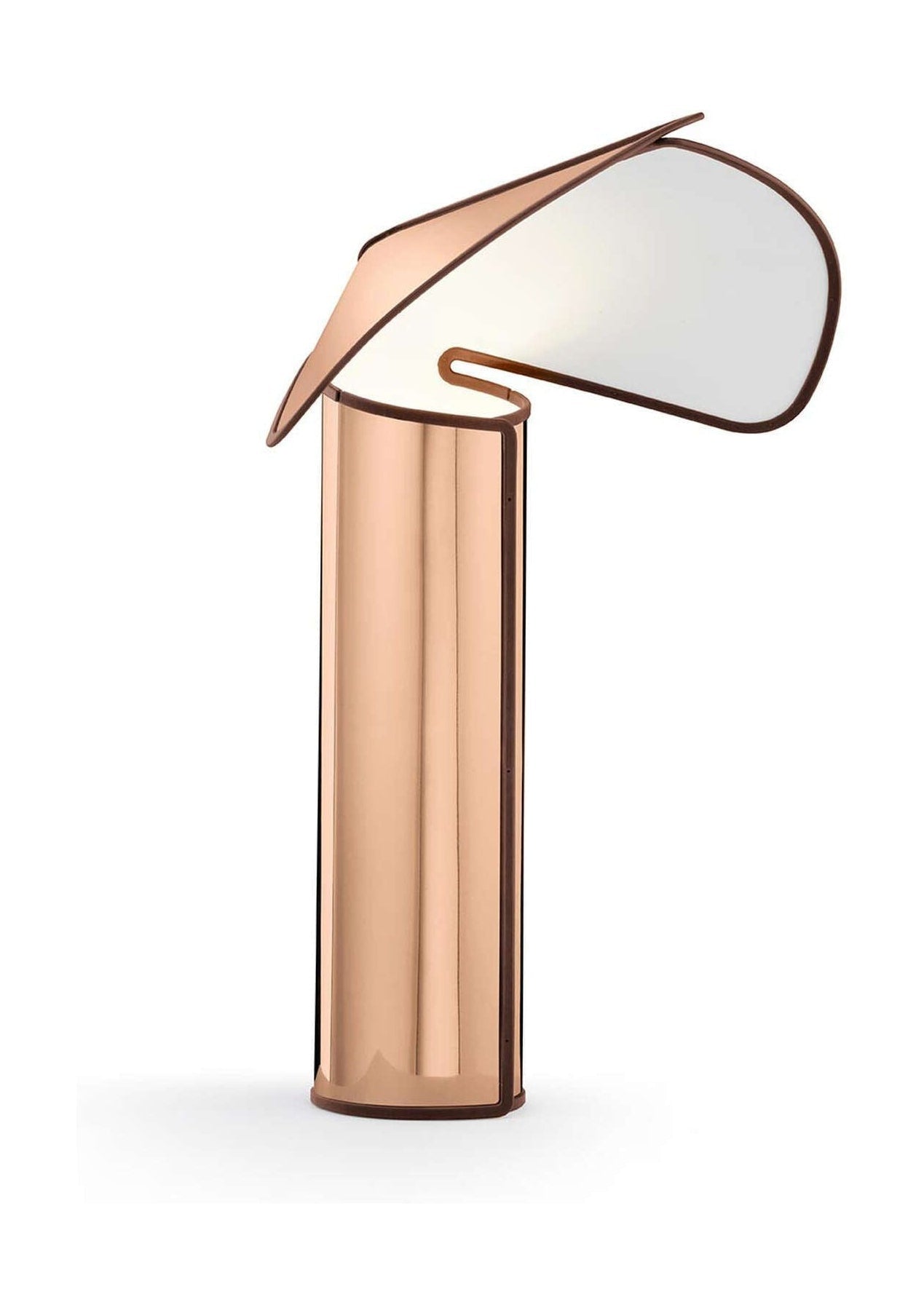 [product_category]-Flos Chiara Table Lamp, Pink Gold/Oxide Red-Flos-8059607032329-F1595034-FLO-1