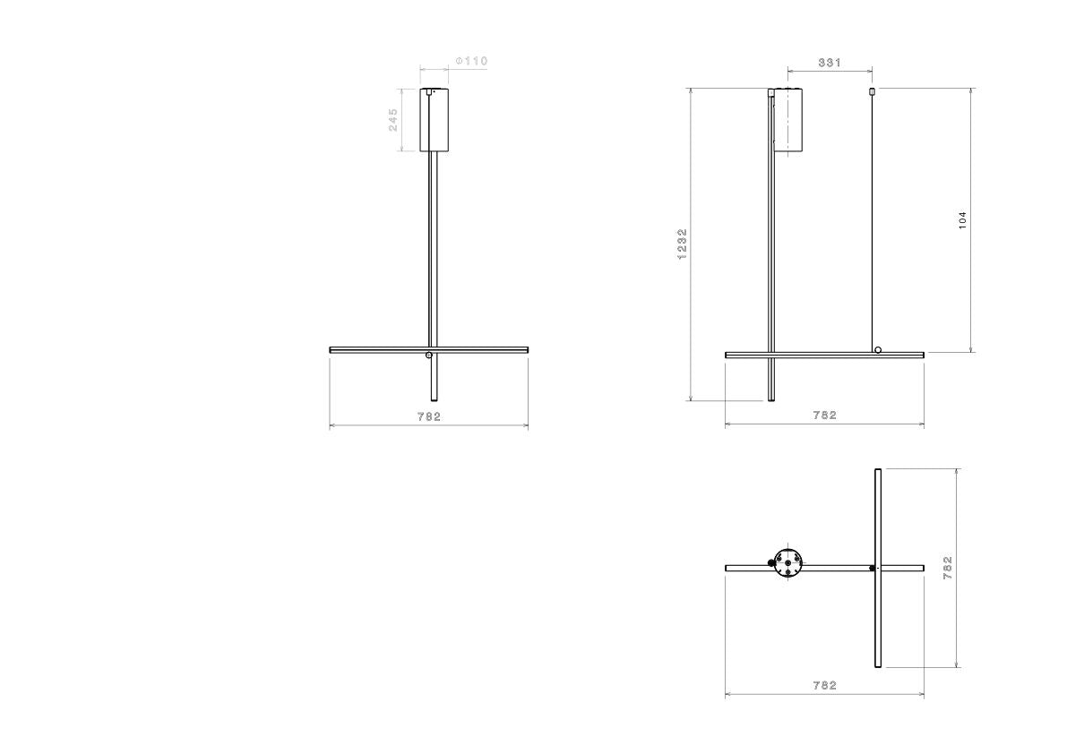 [product_category]-Flos Coordinates C1 Ceiling Lamp, Argent-Flos-8059607038192-F1852033-FLO-4