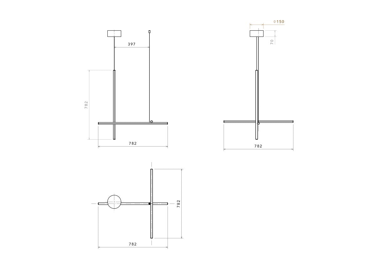[product_category]-Flos Coordinates S1 Pendant, Argent-Flos-8059607038321-F1860033-FLO-4