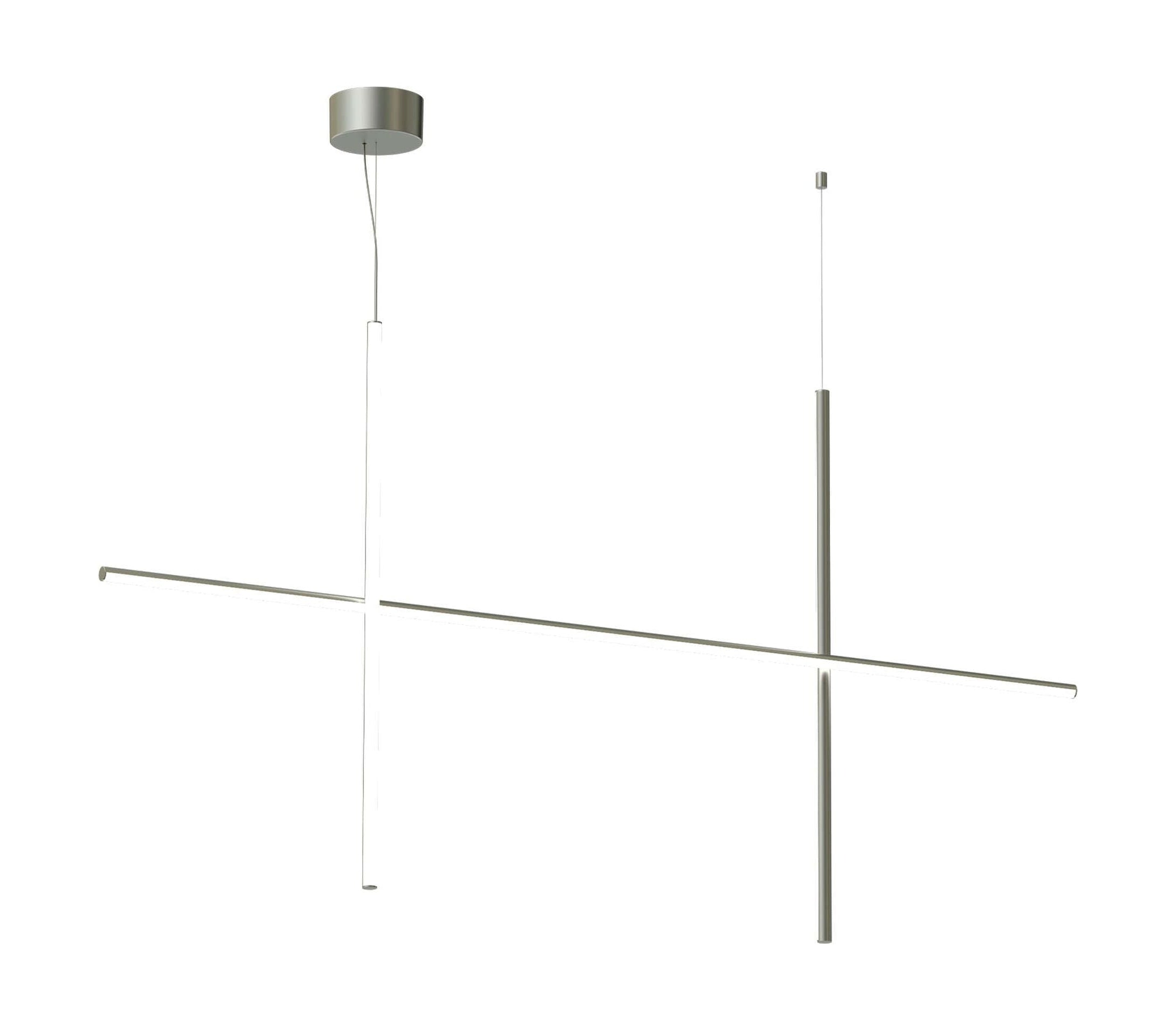 [product_category]-Flos Coordinates S2 Pendant, Argent-Flos-8059607038345-F1862033-FLO-1