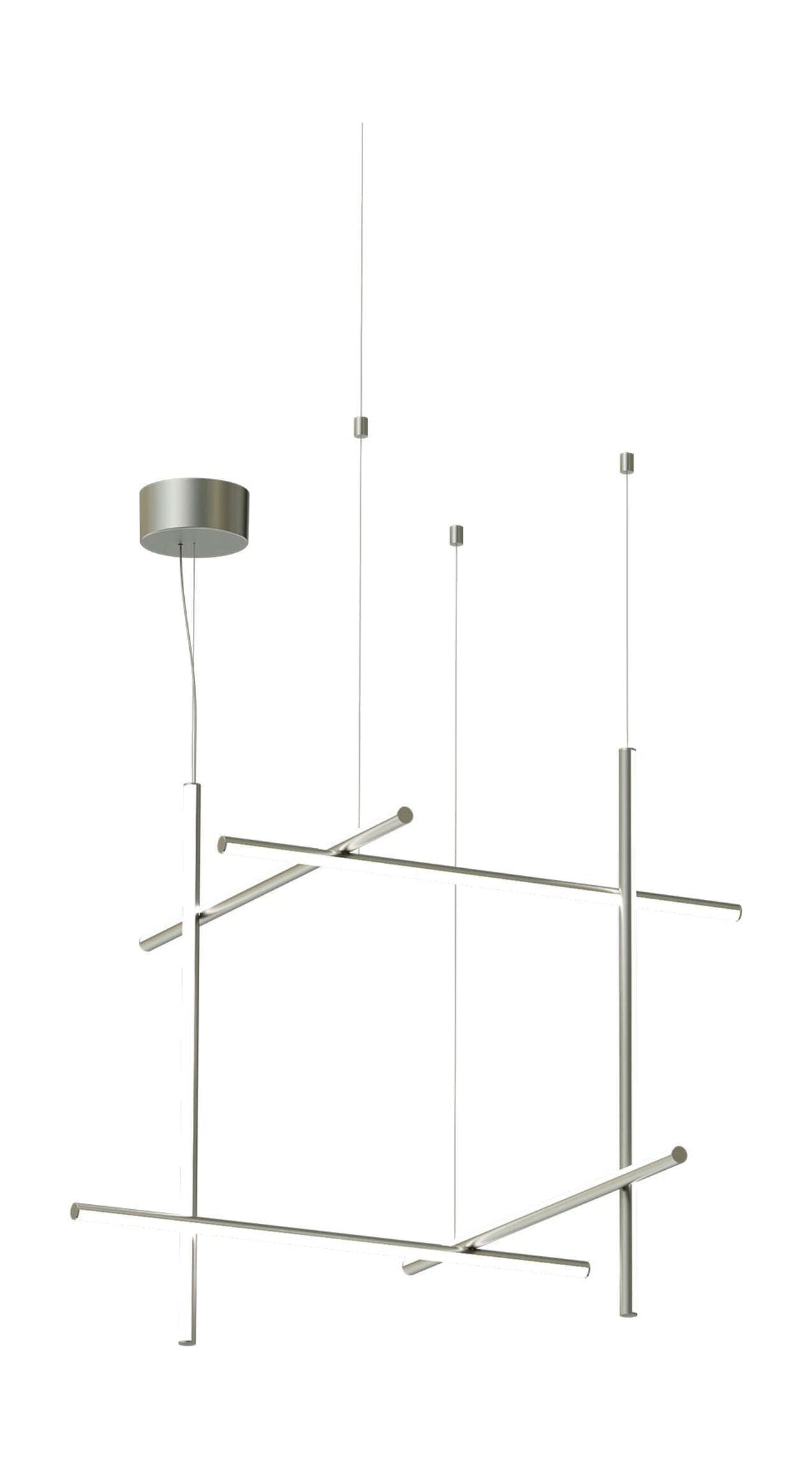 [product_category]-Flos Coordinates S3 Pendant, Argent-Flos-8059607038369-F1850033-FLO-1
