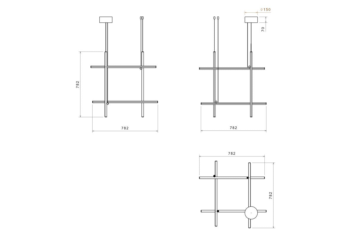 [product_category]-Flos Coordinates S3 Pendant, Argent-Flos-8059607038369-F1850033-FLO-6