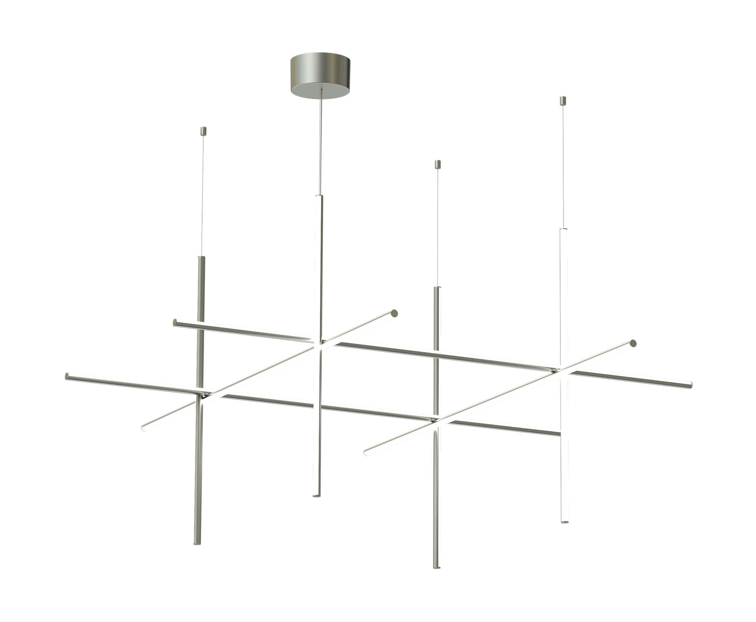 [product_category]-Flos Coordinates S4 Pendant, Argent-Flos-8059607038383-F1854033-FLO-1