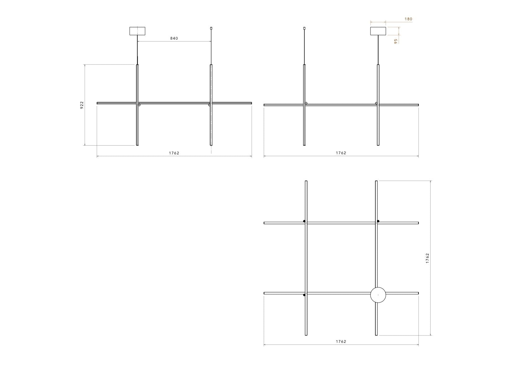 [product_category]-Flos Coordinates S4 Pendant, Argent-Flos-8059607038383-F1854033-FLO-4