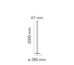 [product_category]-Flos Coordinates Stehleuchte, Argent-Flos-8059607039830-F1801033-FLO-4