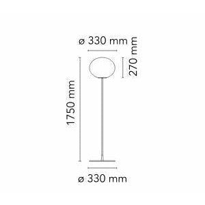 [product_category]-Flos Glo Ball F2 Floor Lamp, Silver-Flos-8059607002582-F3032020-FLO-6