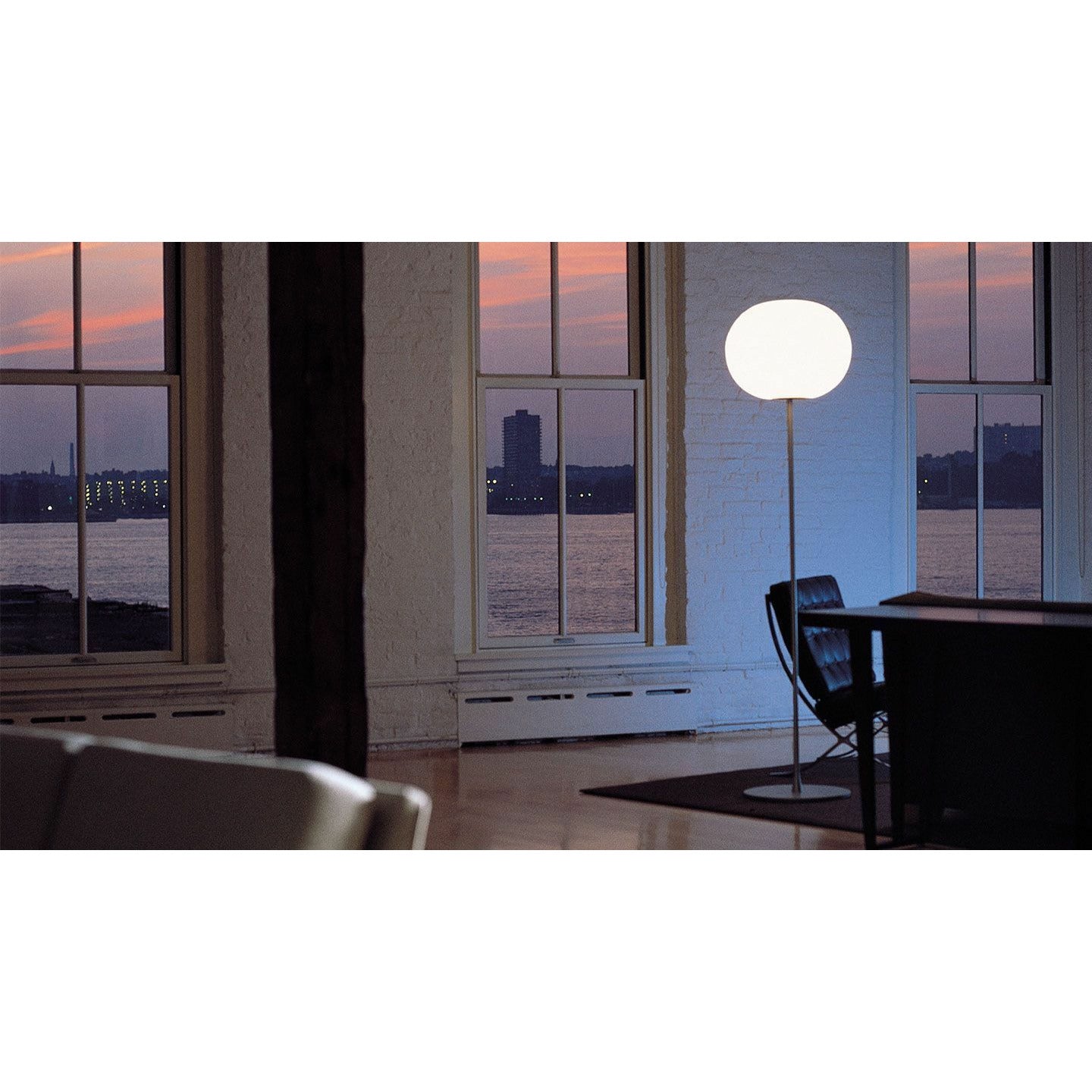 [product_category]-Flos Glo Ball F3 Floor Lamp, Black Matt-Flos-8059607002490-F3030031-FLO-2