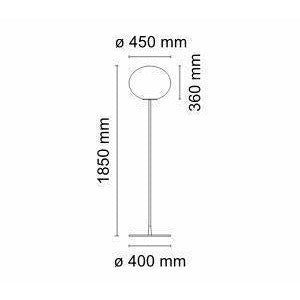 [product_category]-Flos Glo Ball F3 Floor Lamp, Black Matt-Flos-8059607002490-F3030031-FLO-6