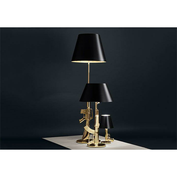 [product_category]-Flos Guns Lounge Floor Lamp, Gold/Black-Flos-8059607002162-F2955000-FLO-4