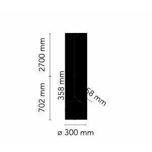 [product_category]-Flos Ic Light S2 Pendant Lamp, Black-Flos-8059607003411-F3176030-FLO-5