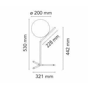 [product_category]-Flos Ic Light T1 High Table Lamp, Brass-Flos-8059607002667-F3170059-FLO-5