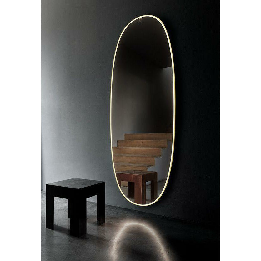 [product_category]-Flos La Plus Belle Mirror With Integrated Lighting, Bronze-Flos-8059607005033-F3680046-FLO-3