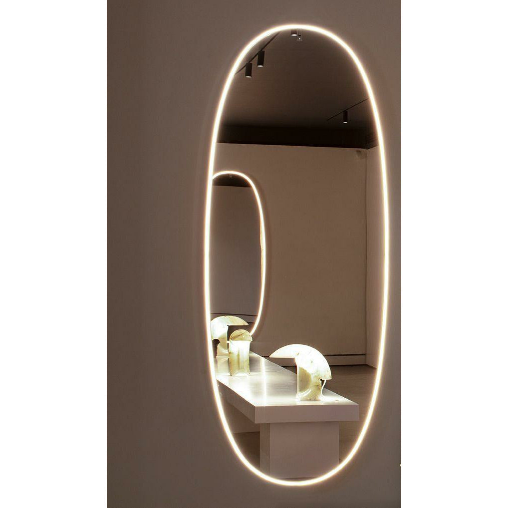 [product_category]-Flos La Plus Belle Mirror With Integrated Lighting, Bronze-Flos-8059607005033-F3680046-FLO-5