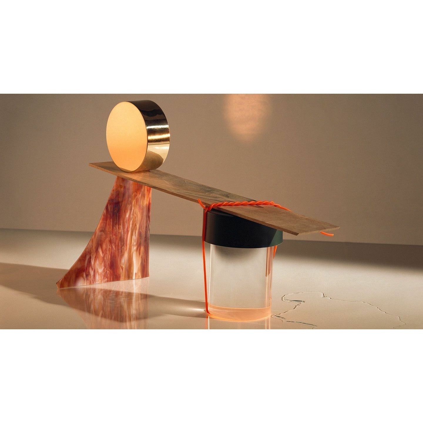 [product_category]-Flos Last Order Clear Table Lamp, Satin Copper-Flos-8059607030479-F3693015-FLO-2