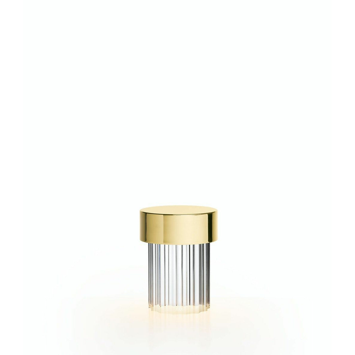 [product_category]-Flos Last Order Fluted Table Lamp, Brass-Flos-8059607030523-F3694059-FLO-1
