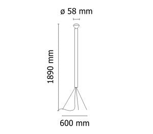 [product_category]-Flos Luminator Floor Lamp, Red-Flos-8059607606032-F3772035-FLO-4