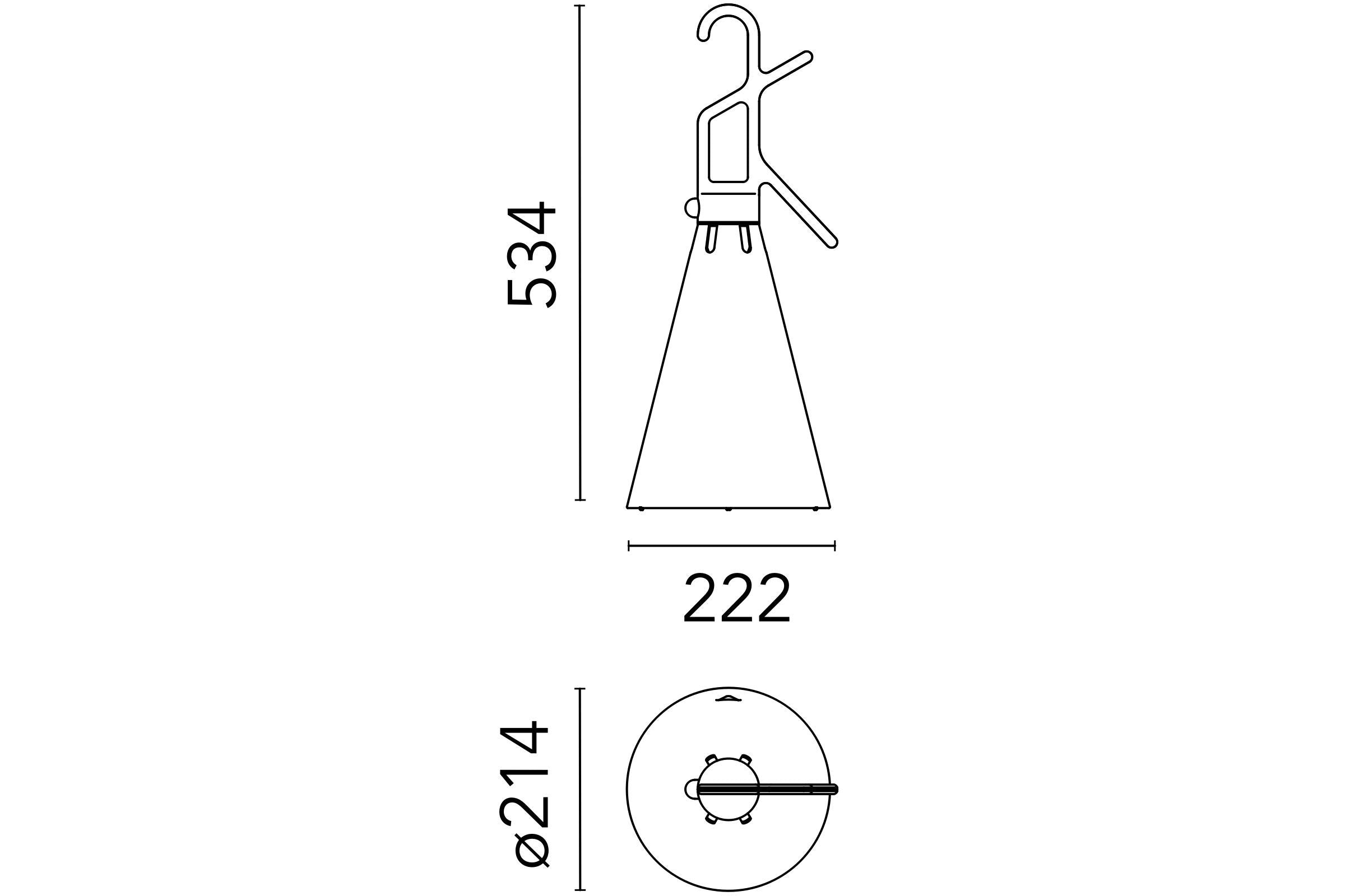 [product_category]-Flos Mayday Outdoor All Purpose Lamp, Black-Flos-8059607611050-F038AAAA0ZZ-FLO-4
