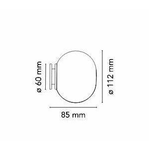 [product_category]-Flos Mini Glo Ball Wall/Ceiling Lamp-Flos-8059607020050-F4194009-FLO-5