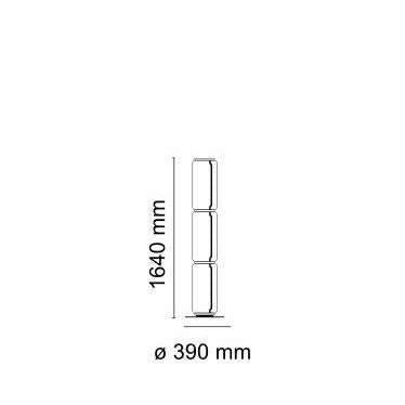 [product_category]-Flos Noctambule F3 High Cylinder Small Base Stehleuchte-Flos-8059607000823-F0287000-FLO-8