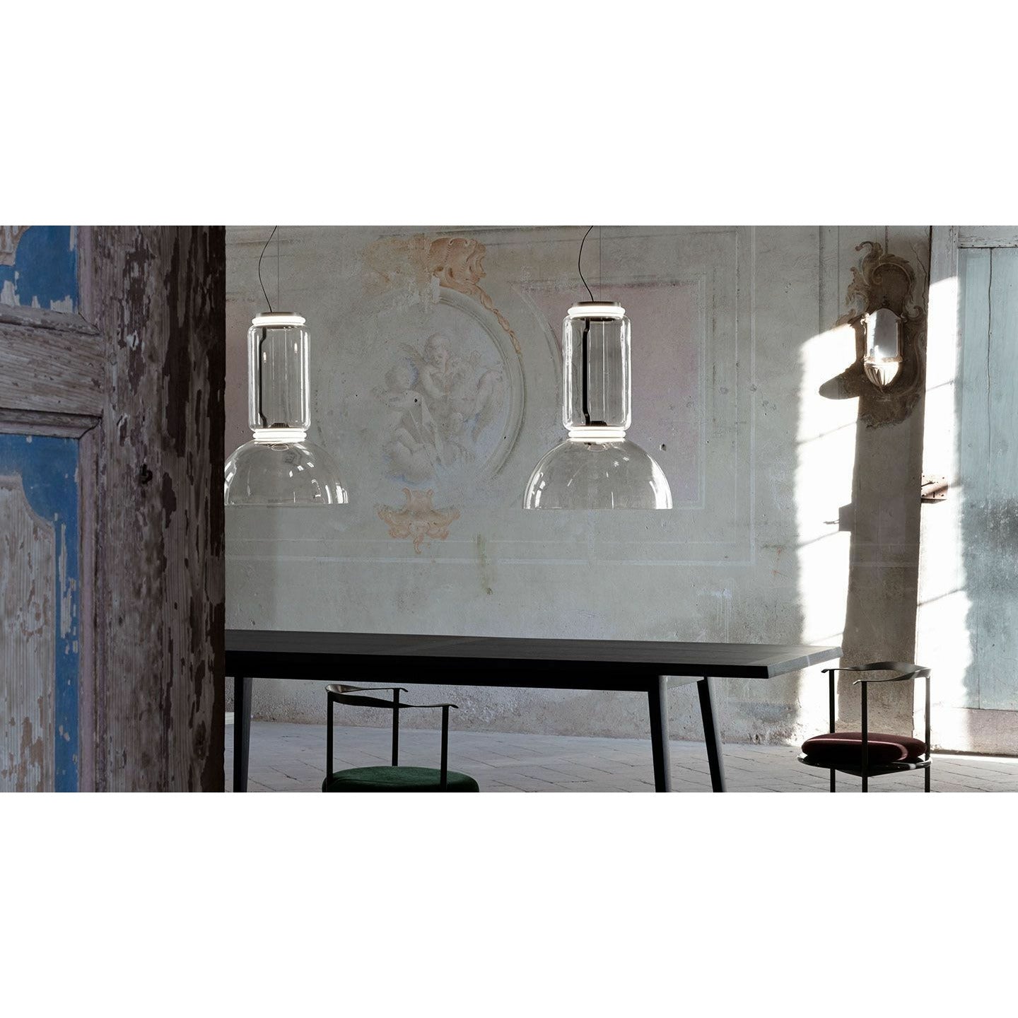 [product_category]-Flos Noctambule S3 Low Cylinder & Bowl Pendant-Flos-8059607000694-F0274000-FLO-2